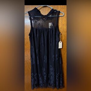 Blue Sleeveless Dress